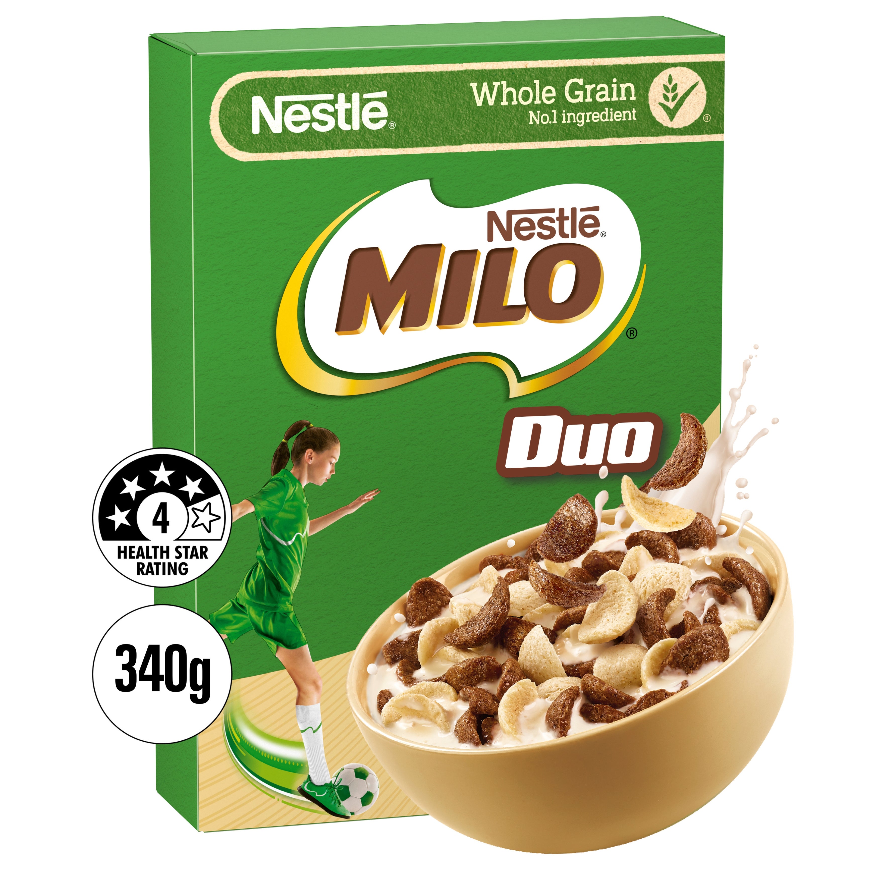 
MILO&lt;sup&gt;®&lt;/sup&gt; DUO CEREAL
